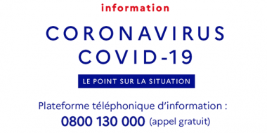 Information COVID-19 Ministère du Travail